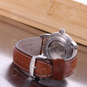 Zeppelin Atlantic 8462-4 automatic watch with power reserve indicator in green