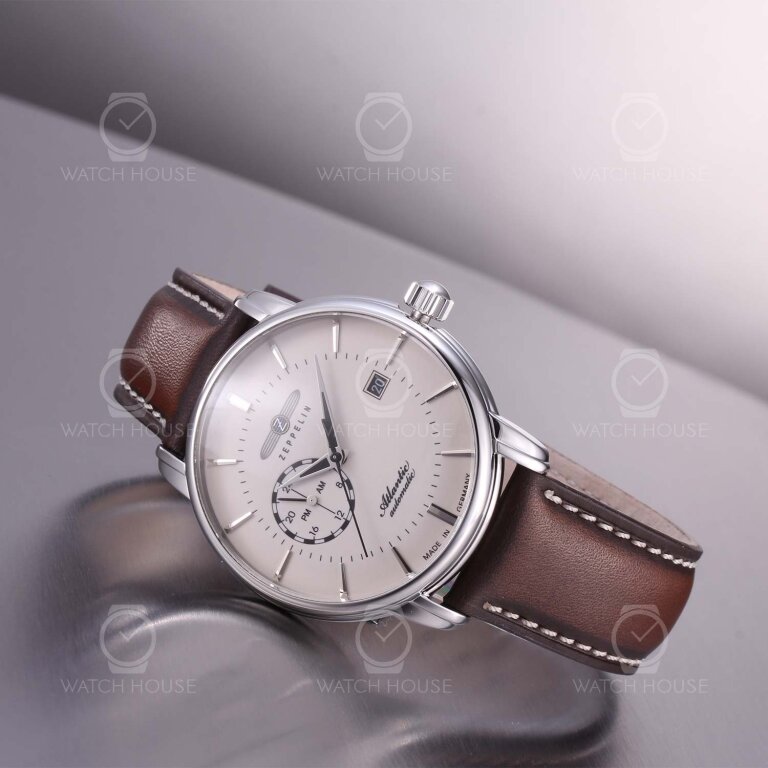 Zeppelin Herren Atlantic Automatikuhr 8470-5 mit 24 Std....