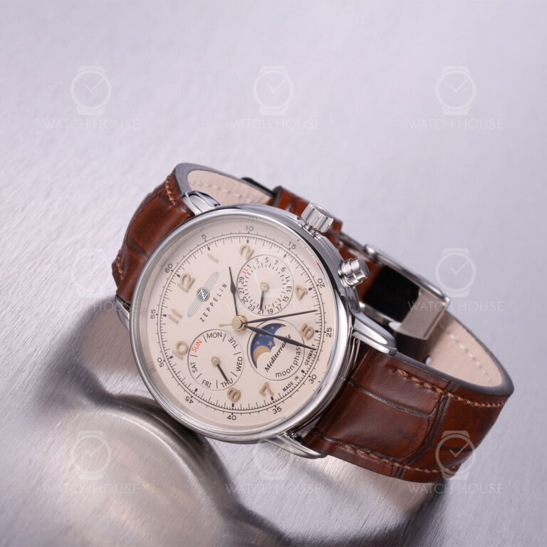 Zeppelin LZ121 Mediterranée Day-Date Moon Phase...