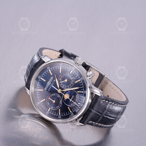 Zeppelin LZ14 Marine 8635-3 Vollkalender Mondphasen Uhr