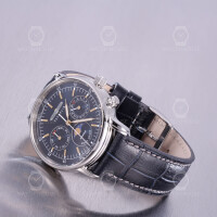Zeppelin LZ14 Marine 8635-3 full calendar moon phase watch