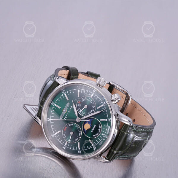 Zeppelin LZ14 Marine 8635-4 full calendar and moon phase