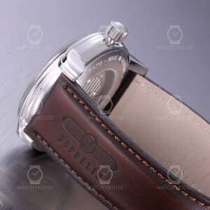 Zeppelin New Captains Line 8664-5 Skelettierte Herren Automatik