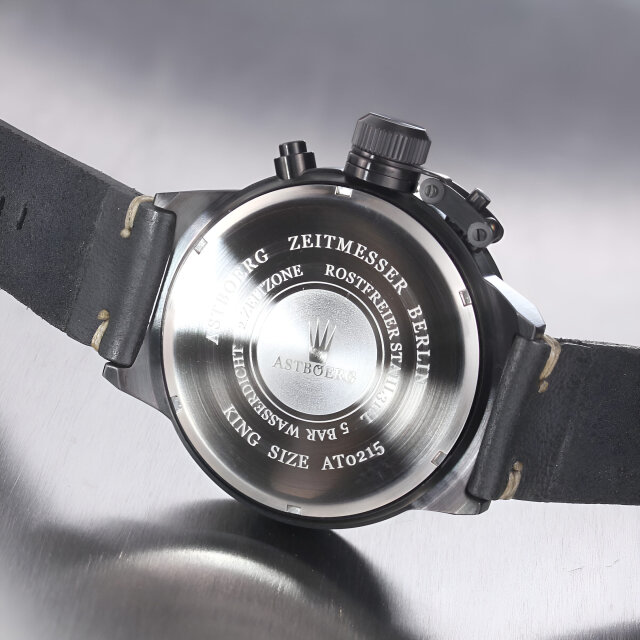 Astboerg Kingsize GMT Vollkalender AT0215B 53mm