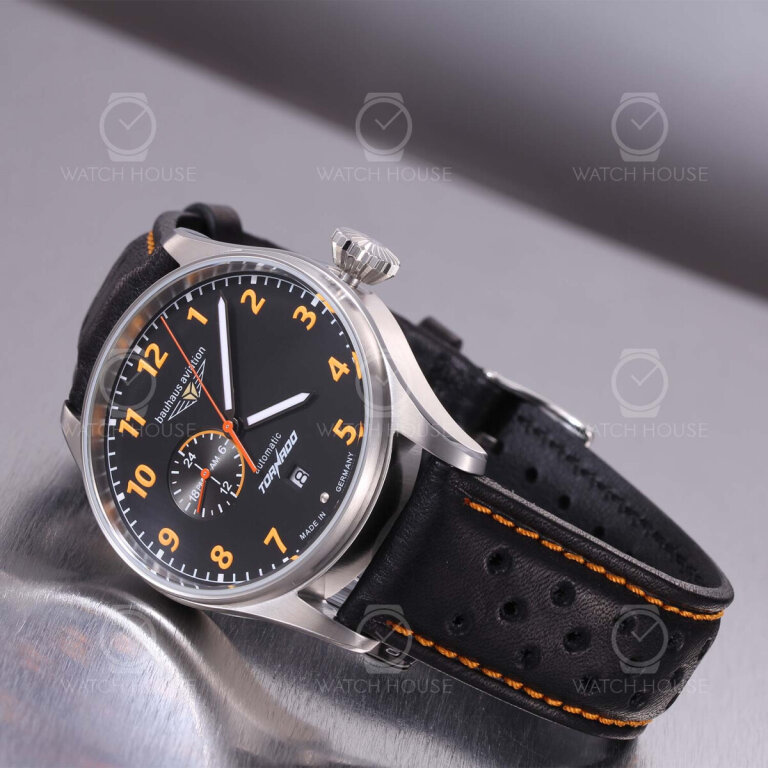 Bauhaus Aviation 2764-5 Tornado Automatik Schwarz-Orange