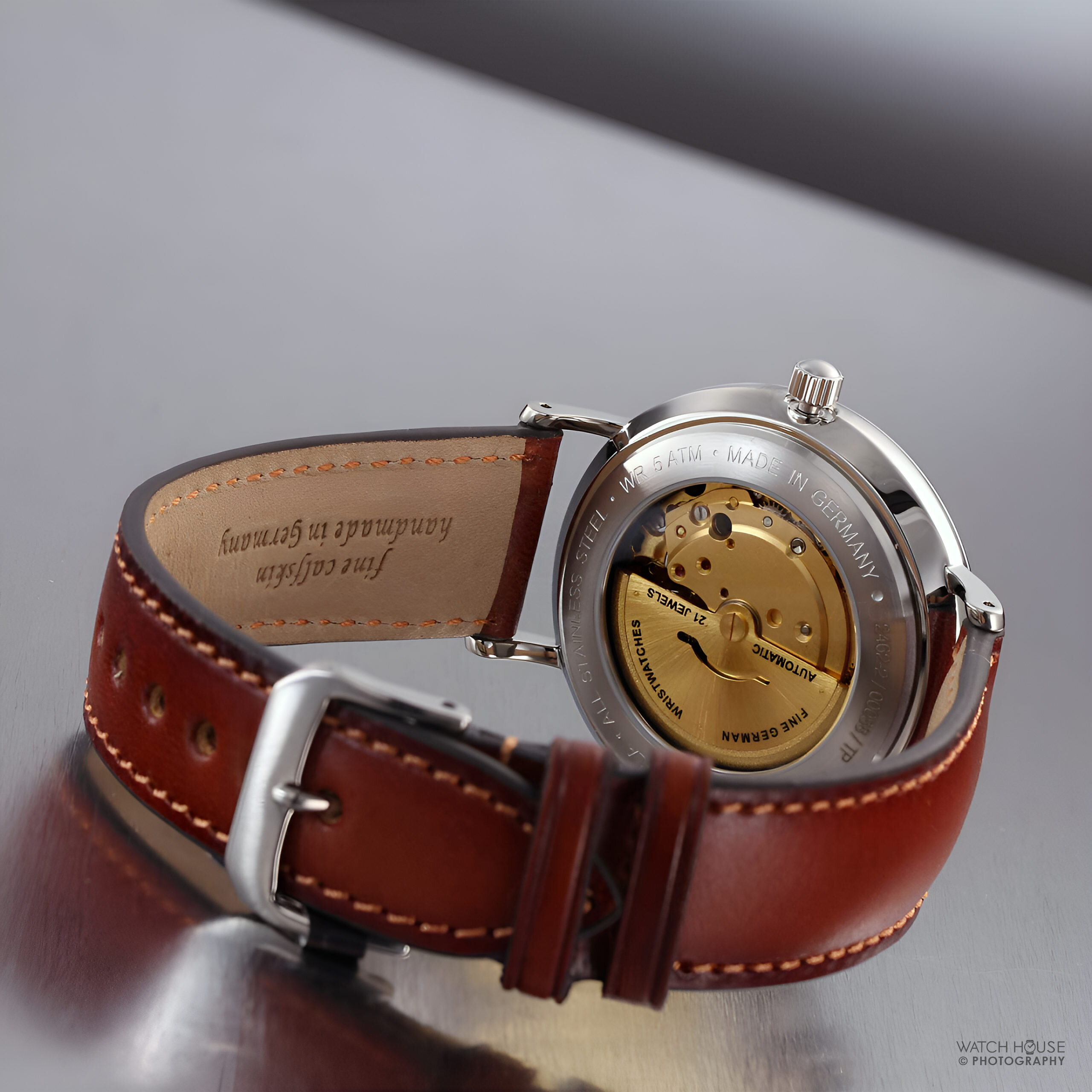 Bauhaus Aviation Vintage Pilot Large Day/Date Automatic Watch 2462-2