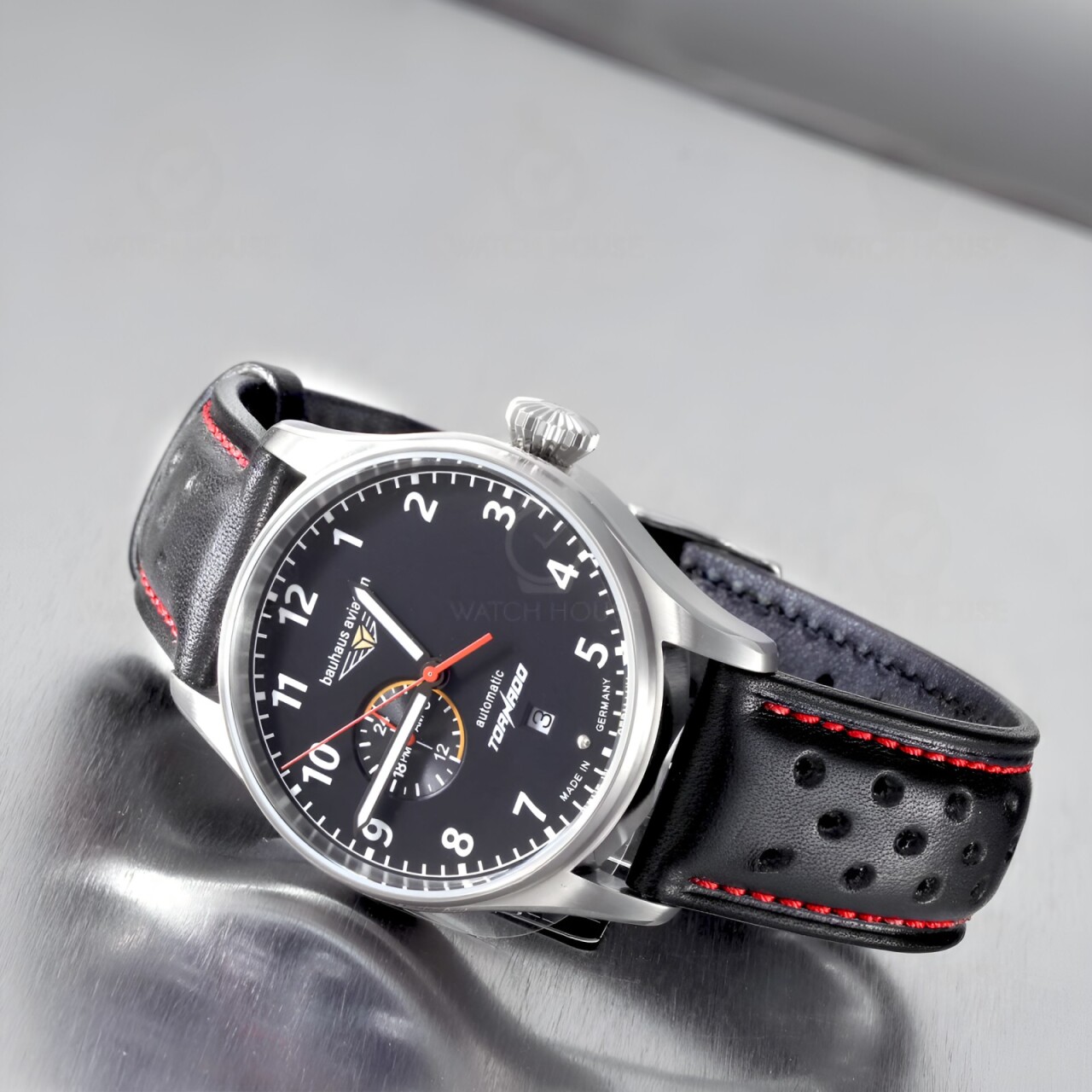 Bauhaus Aviation 2764-2 Tornado Automatic Black-White