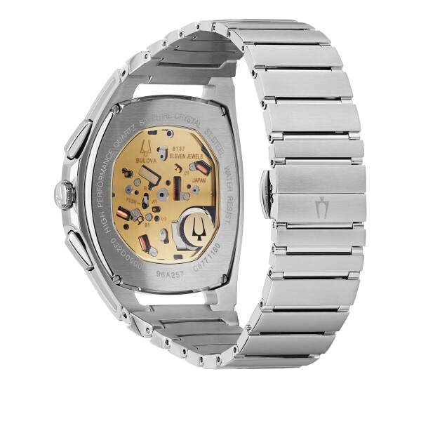 【新品】BULOVA Curv 96A257 Herrenchronograph Bulova 96A257 Curv Chronograph Mens Watch 42mm 3ATM Quartz