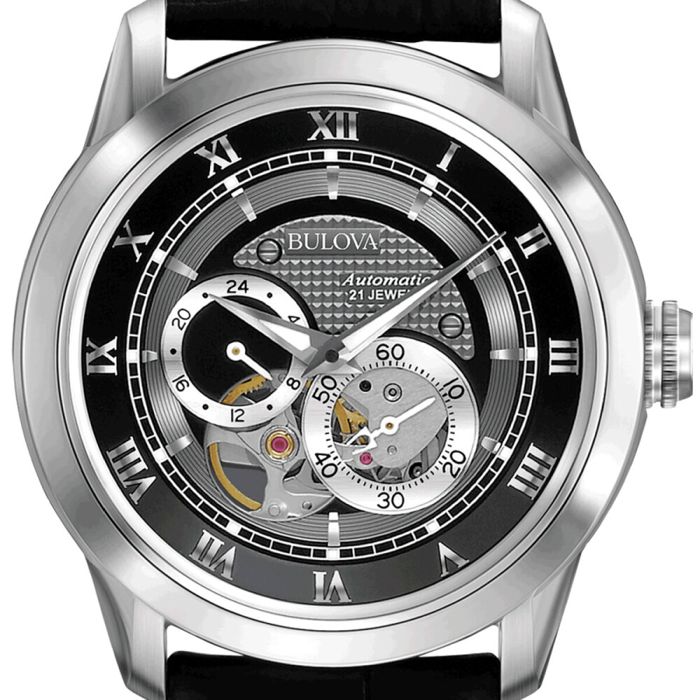 Bulova Classic Skeleton Automatic Watch 96A135