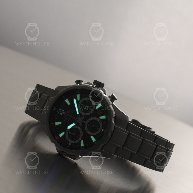 Bulova Marine Star Series B Chronograph 96B466 Blau