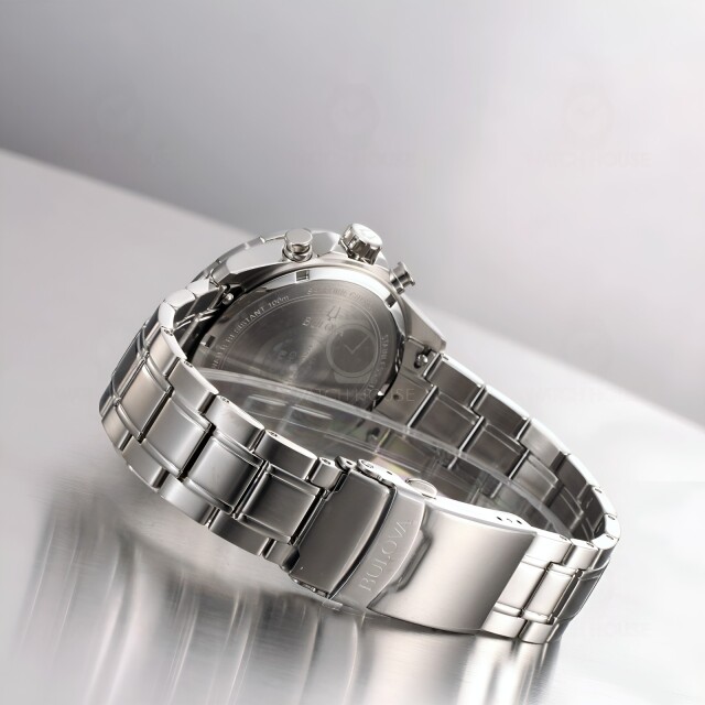 Bulova Marine Star Series B Chronograph 96B466 Blau