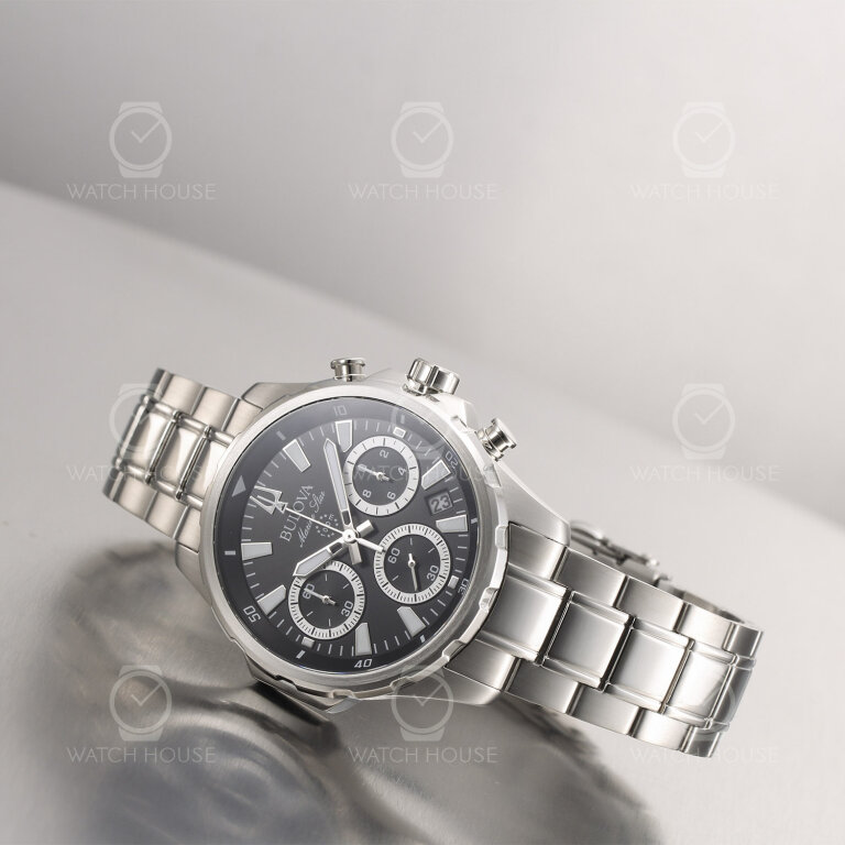 Bulova Marine Star Series B Chronograph 96B467 Schwarz