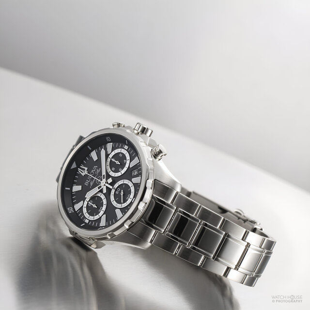 Bulova Marine Star Series B Chronograph 96B467 Black