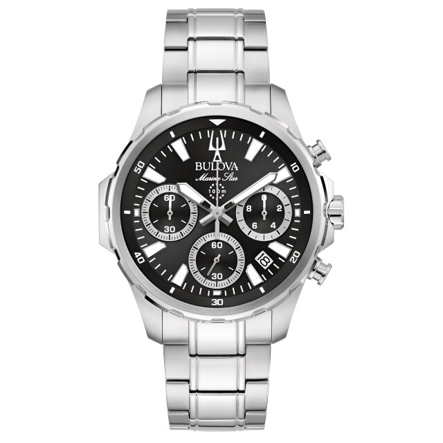 Bulova Marine Star Series B Chronograph 96B467 Black