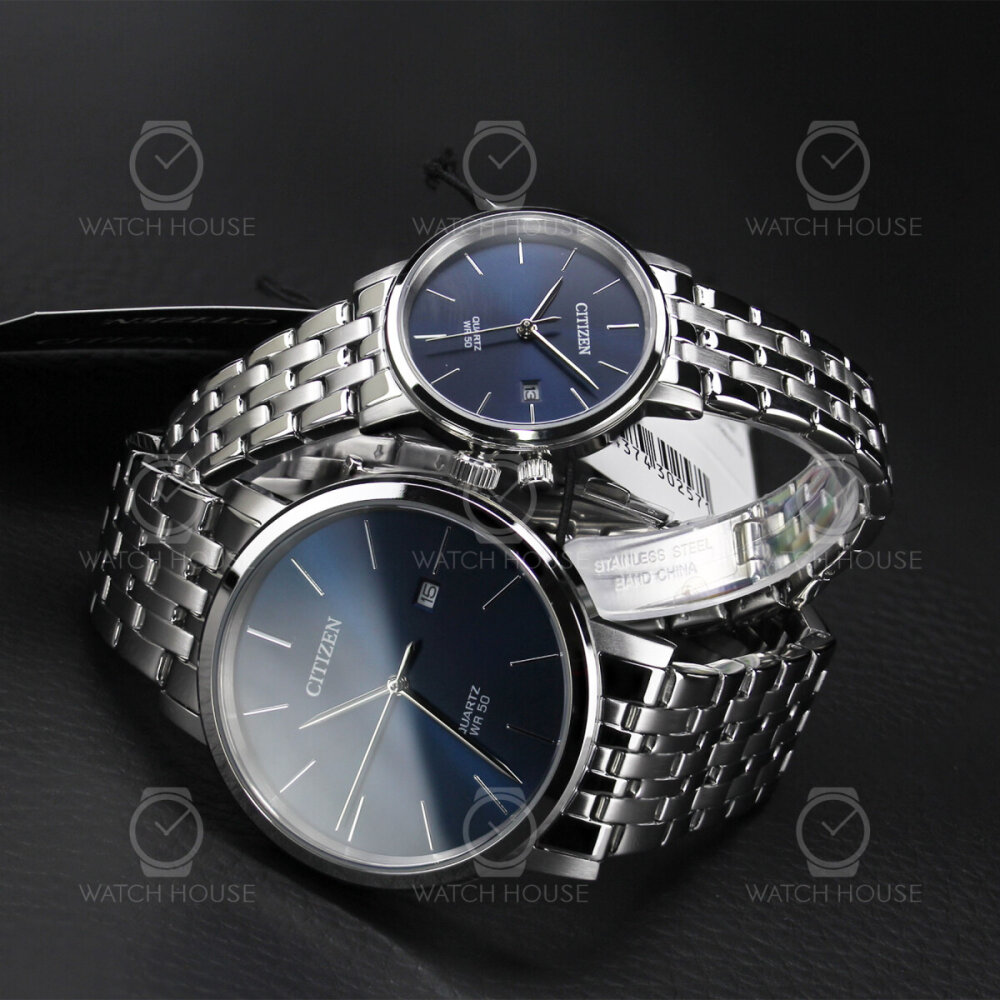 Citizen Basic Combined-Set (Female-Male) PSC011 Steel Quartz
