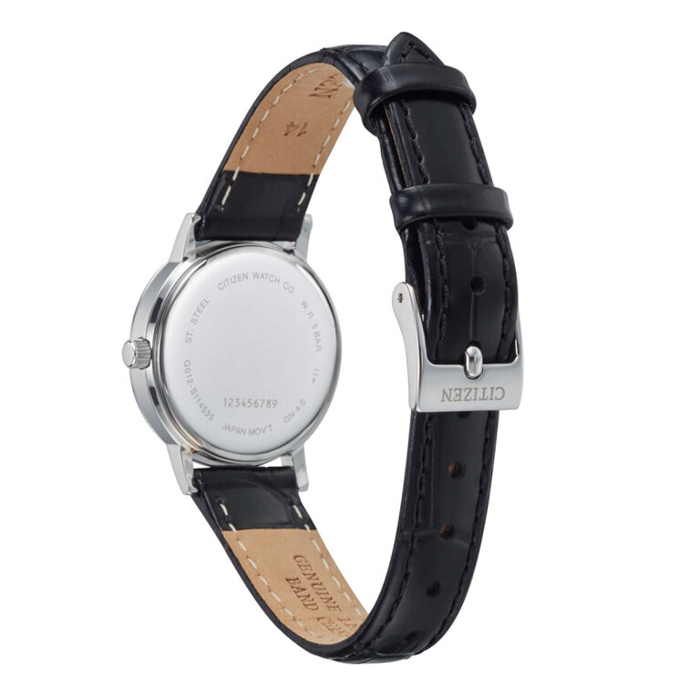 Citizen Basic Partner-Set PSC09 (Male-Female) Stainless Steel-Leather Quartz