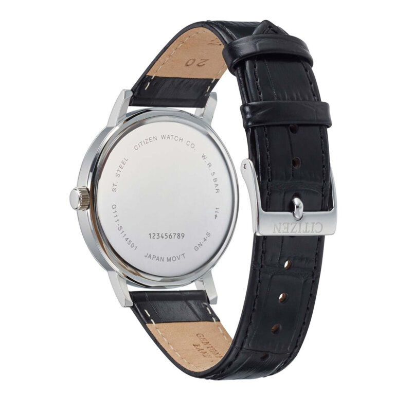 Citizen Basic Partner-Set PSC09 (Male-Female) Stainless Steel-Leather Quartz