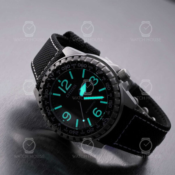 Citizen NJ2198-16X Men's Automatic Military-Style Watch Citizen NJ2198-16X Men's Automatic Military-Style Watch