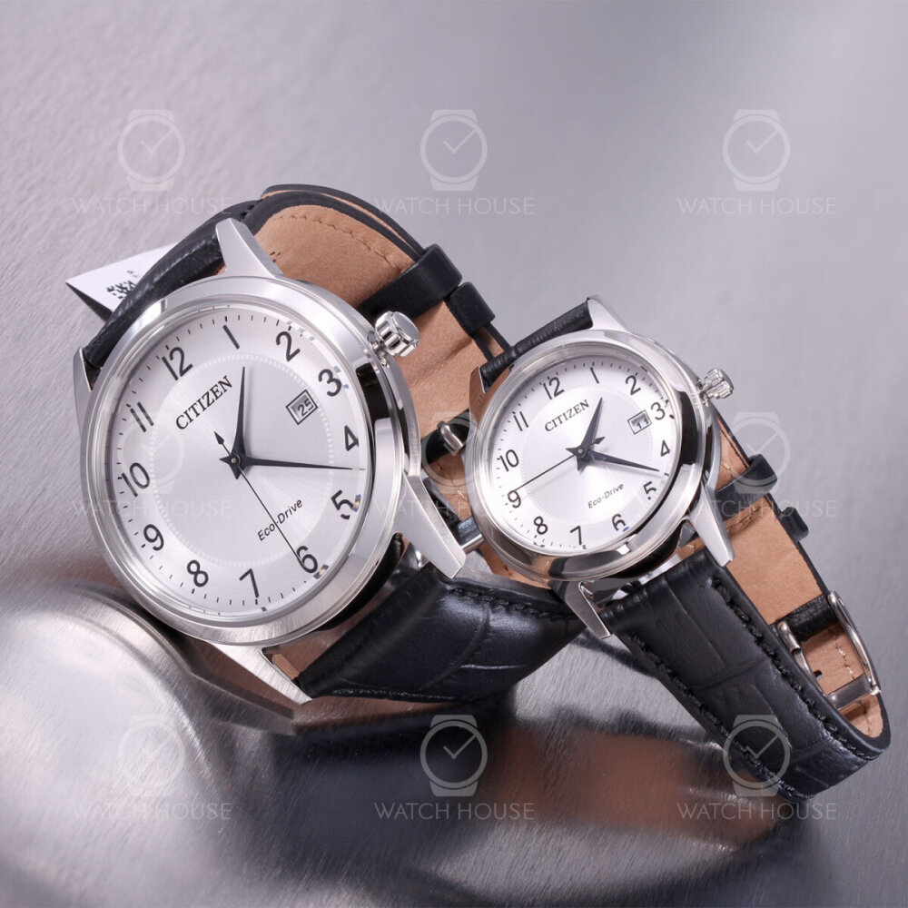 Citizen PSC22 Classic Eco Drive Couple Watches