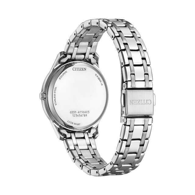 Citizen Elegance Damenuhr EM0411-71A Perlmutt Weiß