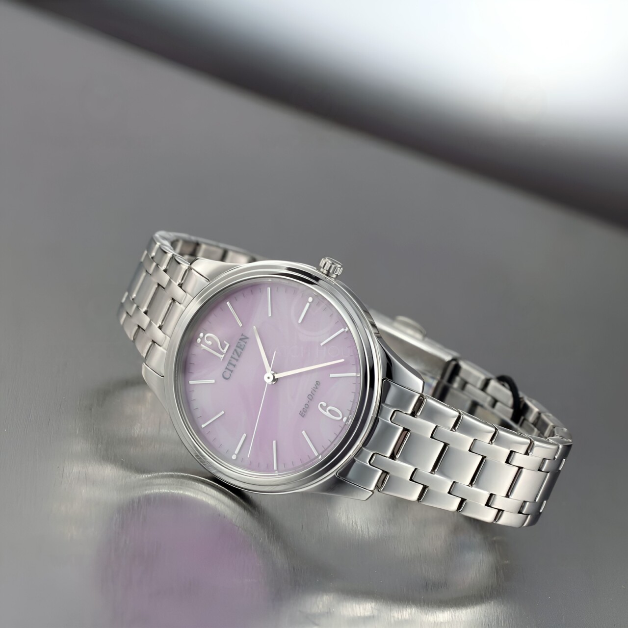 Citizen Elegance Damenuhr EM0411-71X Perlmutt pink