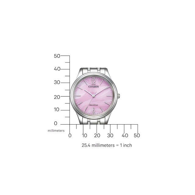 Citizen Elegance Damenuhr EM0411-71X Perlmutt pink