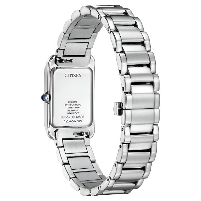 Citizen L - Elegant Square Damenuhr EW5620-55A Eco-Drive