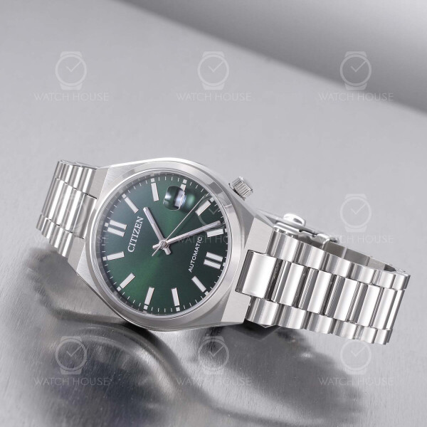 Citizen Tsuyosa 37mm Unisex Automatikuhr NJ0200-50X Smaragdgrün