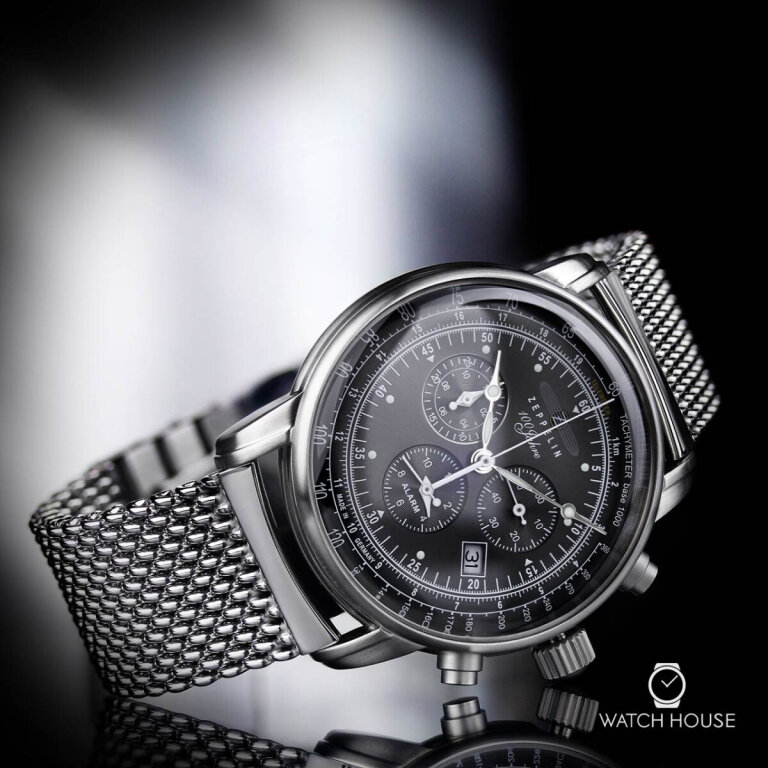 Zeppelin Chronograph Mens watch 7680M-2 A