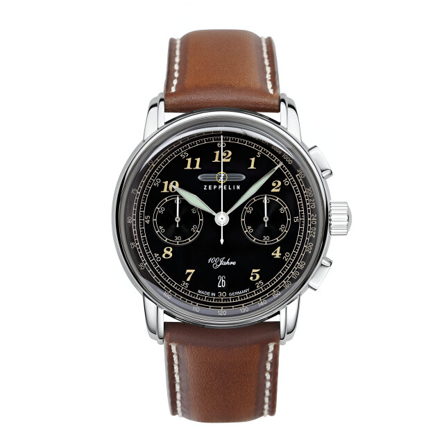 Zeppelin LZ127 7674-3 Serie 100 Jahre Zeppelin Mens Chronograph