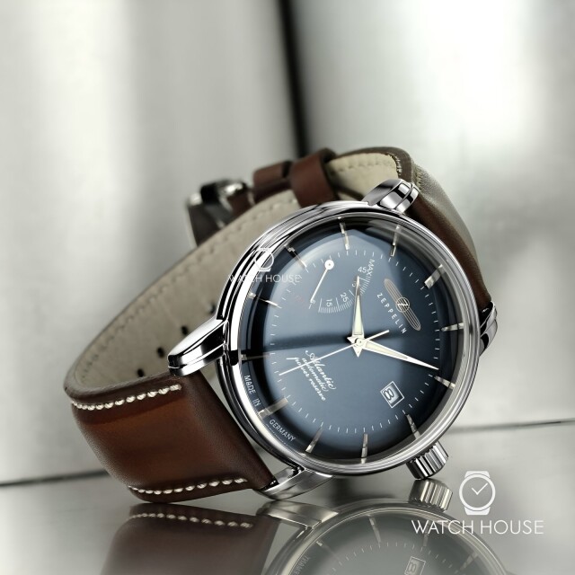 Zeppelin Atlantic 8462-3 Formschöne Herren Automatik...