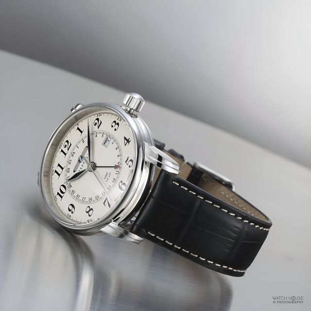 Zeppelin LZ127 Graf Zeppelin GMT 7642-5  Mens Watch in ivory