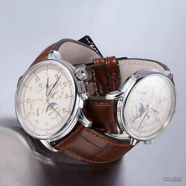 Zeppelin Couple Watches Mediterranée 1921 moon...