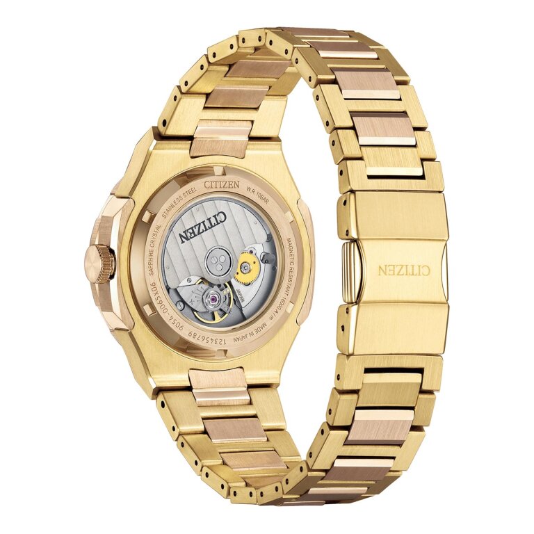 Citizen Series 8 - GMT Automatikuhr NB6033-51E Gold & Rosé
