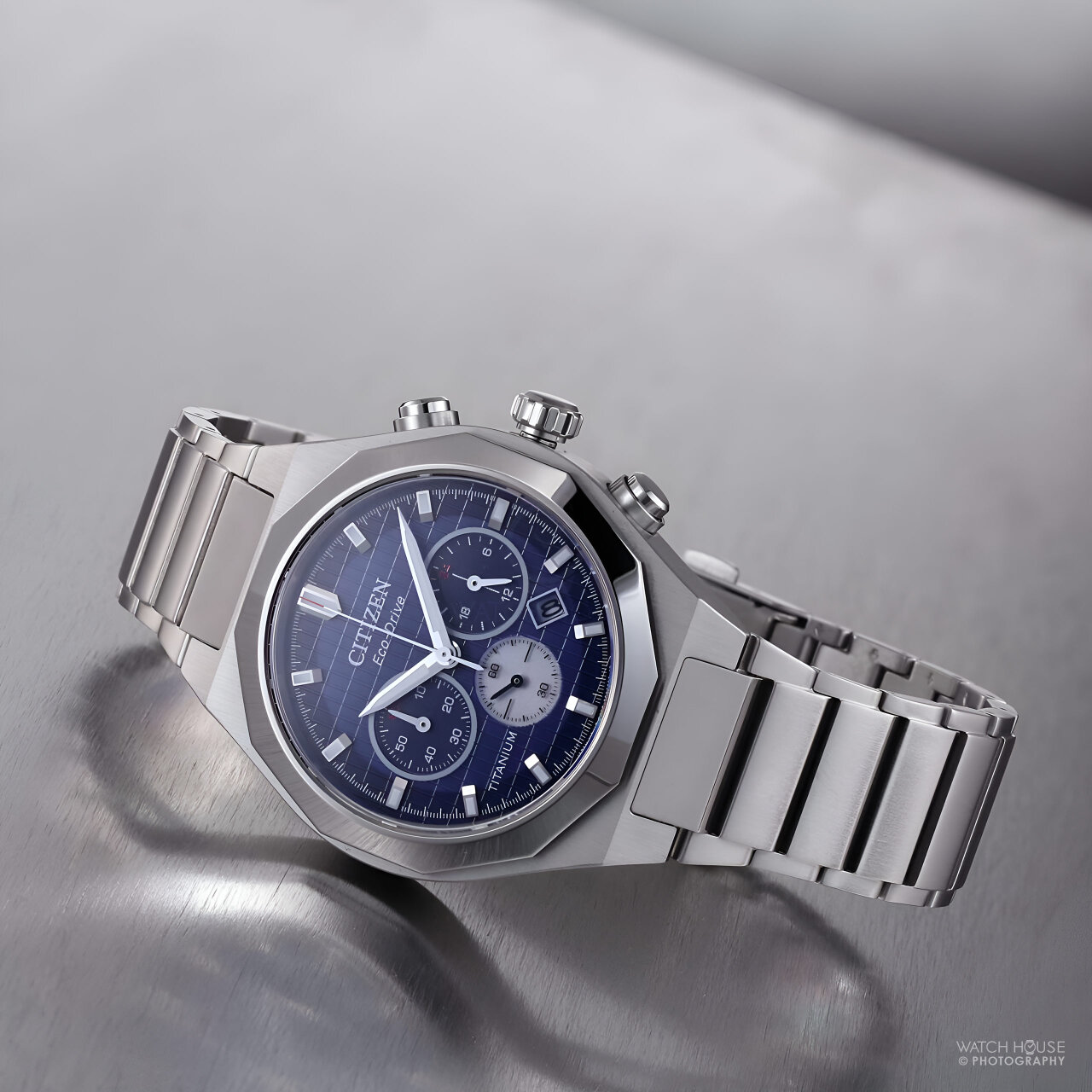 Citizen Super Titanium Zenshin Senkei CA4691-59L Blue