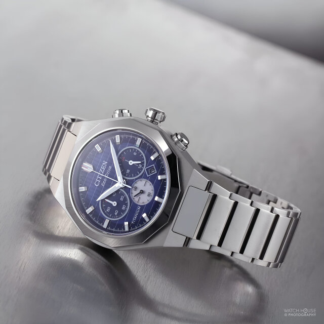 Citizen Super Titanium Zenshin Senkei CA4691-59L Blue