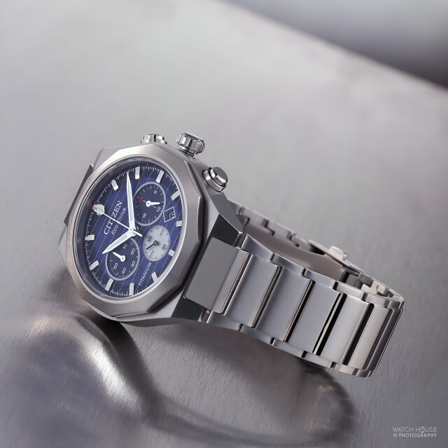 Citizen Super Titanium Zenshin Senkei CA4691-59L Blue