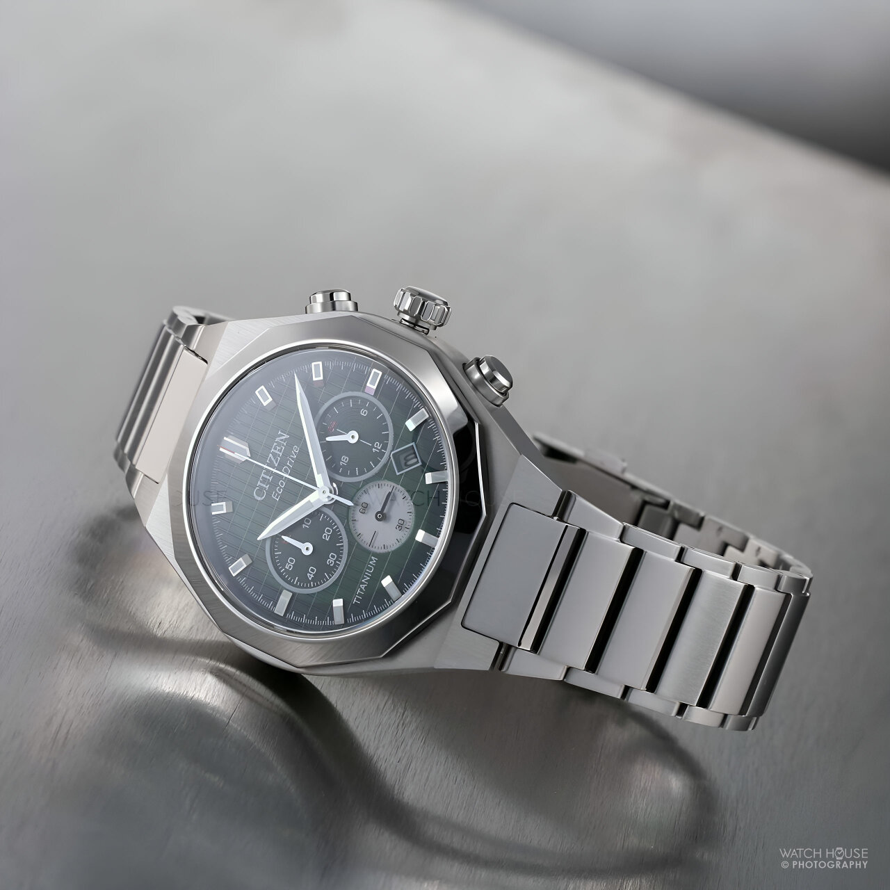 Citizen Super Titanium Zenshin Senkei CA4691-59X Green