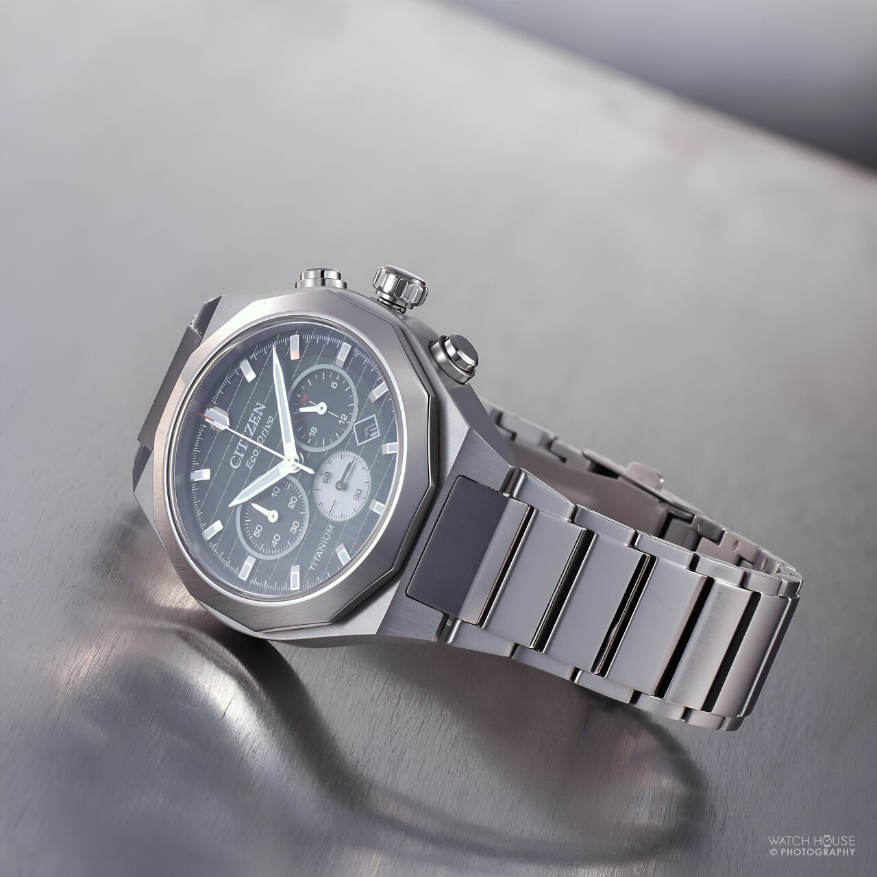 Citizen Super Titanium Zenshin Senkei CA4691-59X Green