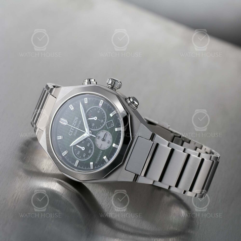 Citizen Super Titanium Zenshin Senkei CA4691-59X Green