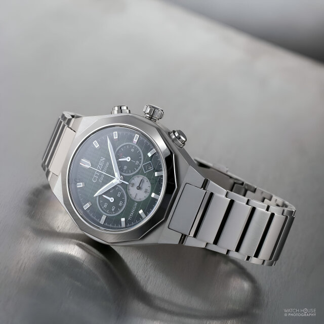 Citizen Super Titanium Zenshin Senkei CA4691-59X Green