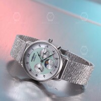 Zeppelin Friedrichshafen 8537-2-set Azur - full calendar extra bracelet