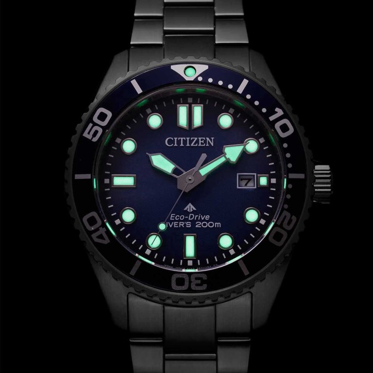 Citizen Promaster Eco Drive Diver ISO 200M BN0260-54L Blue