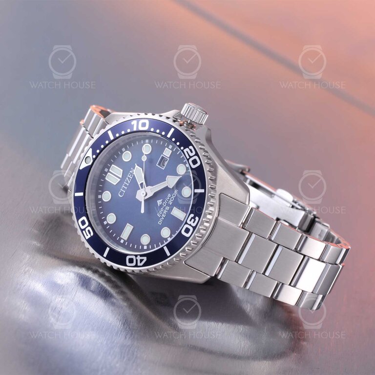 Citizen Promaster Eco Drive Diver ISO 200M BN0260-54L Blue