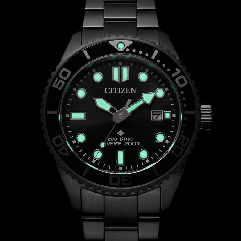 Citizen Promaster Eco-Drive Diver ISO 200M BN0261-51E Schwarz