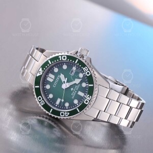 Citizen Promaster Eco Drive Diver ISO 200M BN0269-50W Green