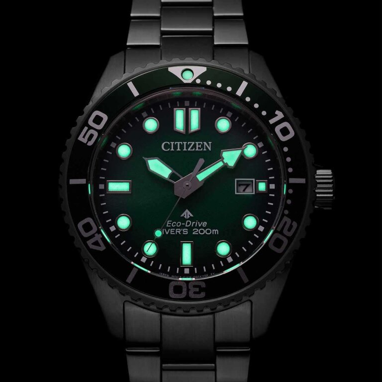 Citizen Promaster Eco-Drive Diver ISO 200M BN0269-50W Grün