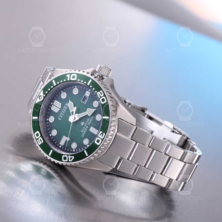Citizen Promaster Eco-Drive Diver ISO 200M BN0269-50W Grün