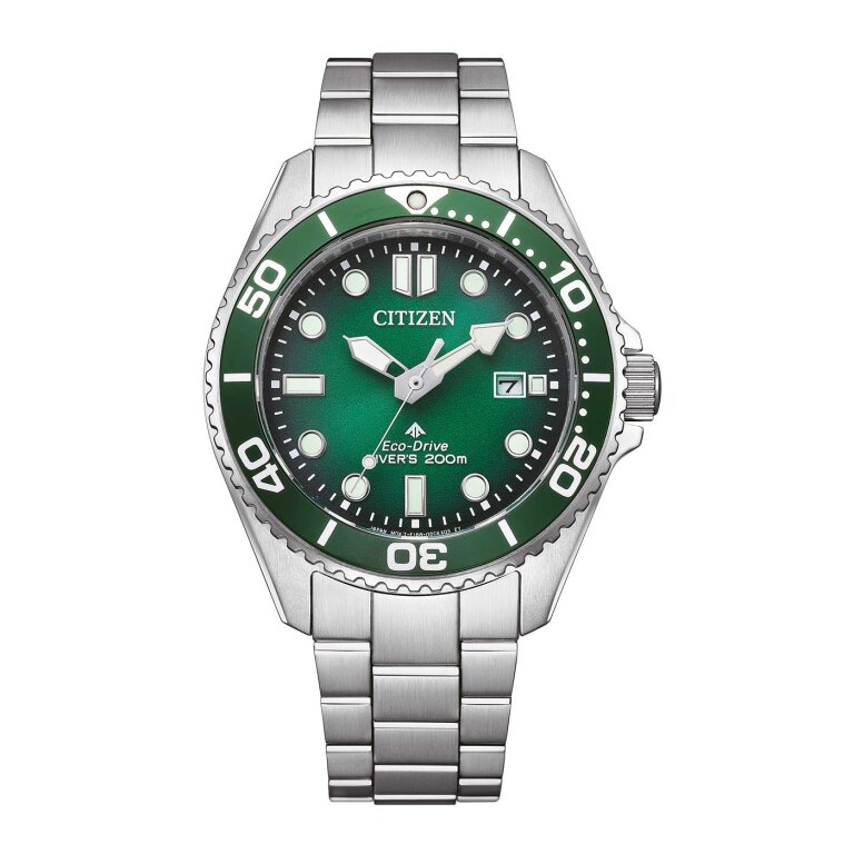 Citizen Promaster Eco-Drive Diver ISO 200M BN0269-50W Grün