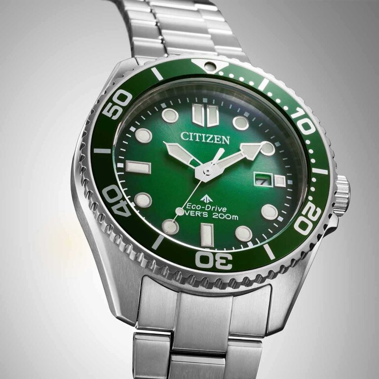 Citizen Promaster Eco-Drive Diver ISO 200M BN0269-50W Grün
